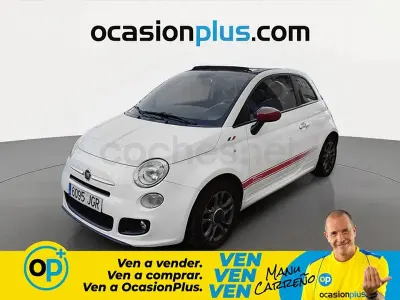 Usado Fiat 500C S 69 CV (50 kW) 2015 Blanco Descapotable