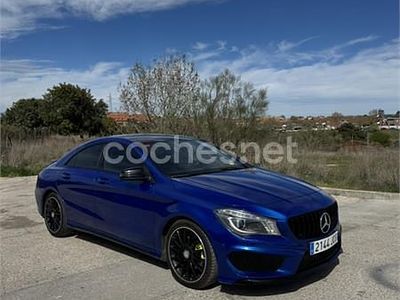 Usado Mercedes CLA200 136 CV (100 kW) 2015 Azul Berlina