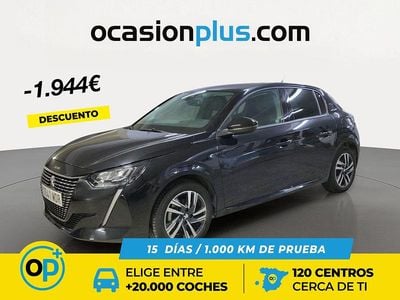 Usado Peugeot 208 Allure 100 CV (73 kW) 2023 Negro Utilitario