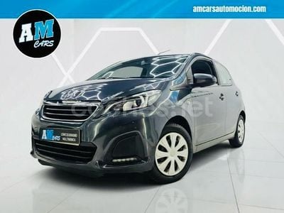 Usado Peugeot 108 Allure 72 CV (52 kW) 2018 Gris / plata Berlina