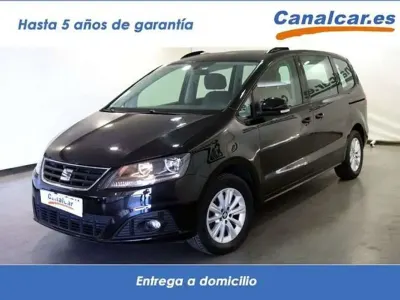 Usado Seat Alhambra 4Drive 150 CV (110 kW) 2016 Negro Monovolumen
