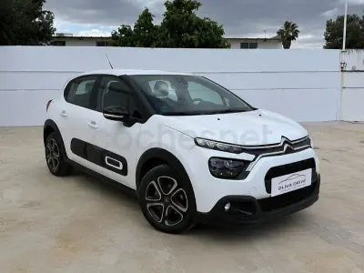 Usado Citroën C3 Feel 102 CV (75 kW) 2021 Blanco Utilitario