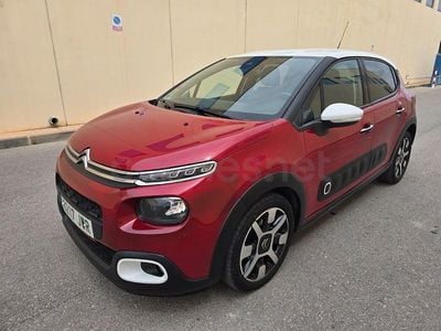 Usado Citroën C3 Shine 75 HP (55 kW) 2017 Vermelho Sedan