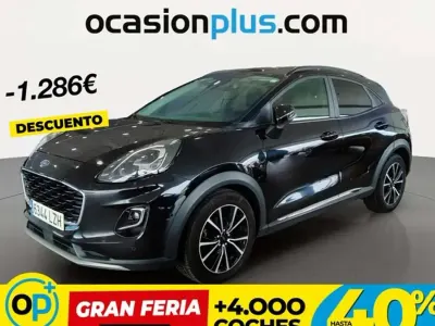 Usado Ford Puma Titanium 125 CV (91 kW) 2022 Negro SUV