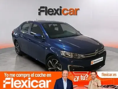 Usado Citroën C-Elysee I Shine 100 CV (73 kW) 2017 Azul Berlina