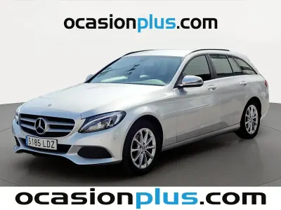 Usado Mercedes C180 116 CV (85 kW) 2017 Gris plata Familiar