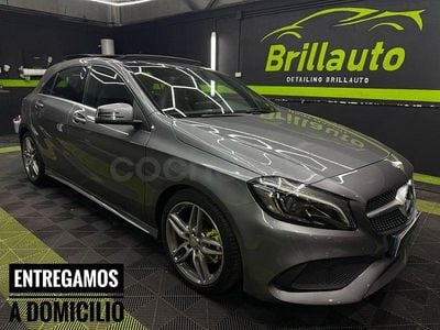 Usado Mercedes A200 136 CV (100 kW) 2017 Gris / plata Berlina