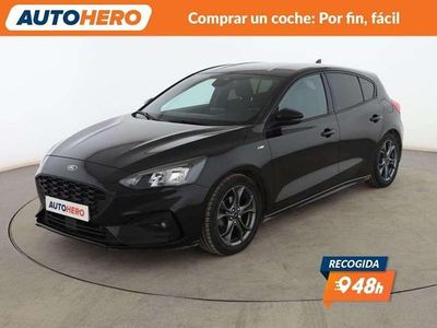 Usado Ford Focus ST-Line 125 CV (91 kW) 2019 Negro Utilitario