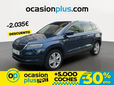 Usado Skoda Karoq Style 150 CV (110 kW) 2018 Azul SUV