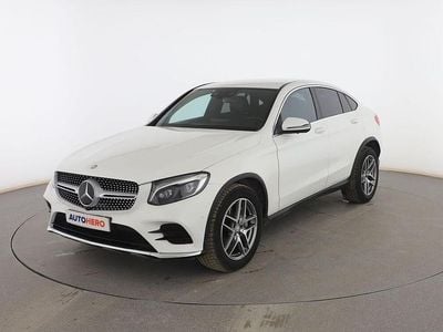 Usado Mercedes GLC250 AMG line 205 CV (150 kW) 2016 Blanco SUV
