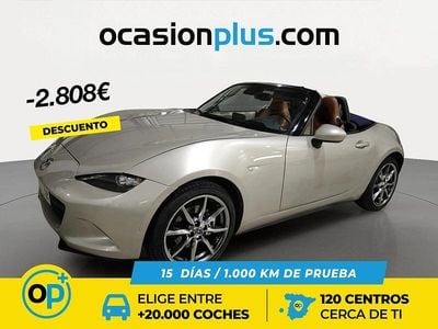 Usado Mazda MX5 Edition 184 CV (135 kW) 2022 Gris Descapotable