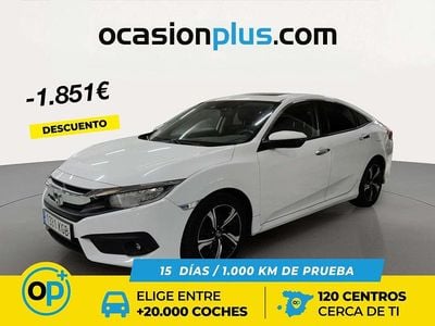 Blanco Usado 2017 Honda Civic Executive Berlina | 17.082 € (Super precio)