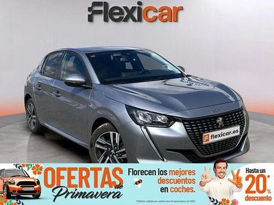 Usado Peugeot 208 Allure 100 CV (73 kW) 2021 Gris Utilitario