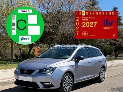 Usado Seat Ibiza ST CONNECT 110 CV (80 kW) 2015 Gris / plata Familiar