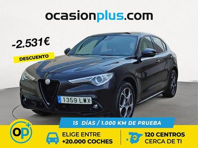 Usado Alfa Romeo Stelvio Sprint 190 CV (139 kW) 2022 Negro SUV