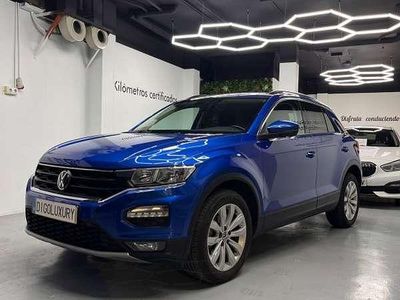 Usado VW T-Roc Advance 110 CV (80 kW) 2021 Azul SUV