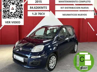 Usado Fiat Panda Pop 69 CV (50 kW) 2015 Azul Utilitario