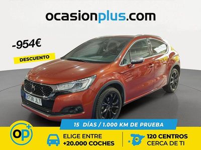 Usado DS Automobiles DS4 Crossback Style 120 CV (88 kW) 2016 Naranja SUV