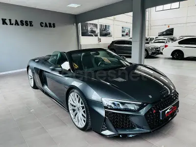 Usado Audi R8 Spyder Performance 570 CV (419 kW) 2021 Gris / plata Descapotable