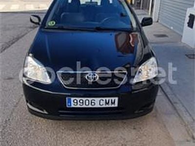 Usado Toyota Corolla Sol 110 CV (80 kW) 2003 Negro Berlina