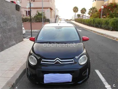 Usado Citroën C1 Feel 82 CV (60 kW) 2017 Negro Utilitario
