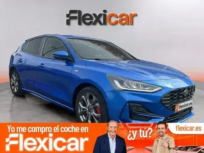 Usado Ford Focus ST-Line 125 CV (91 kW) 2023 Azul Berlina