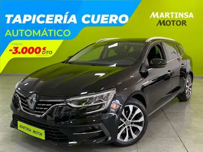 Usado Renault Mégane GrandTour Techno 140 CV (102 kW) 2024 Negro Familiar