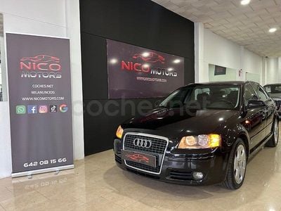 Usado Audi A3 Ambition 140 CV (102 kW) 2007 Negro Utilitario