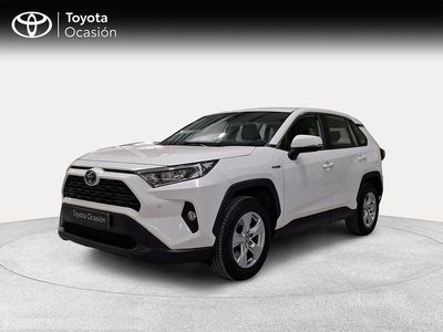 Blanco Usado 2021 Toyota RAV4 Hybrid Business Edition SUV | 28.900 € (Precio justo)