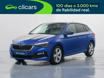 Usado Skoda Scala Ambition 115 HP (84 kW) 2020 Azul Citadino