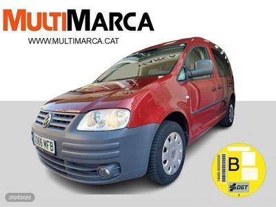 Usado VW Caddy 105 CV (77 kW) 2009 Rojo Monovolumen