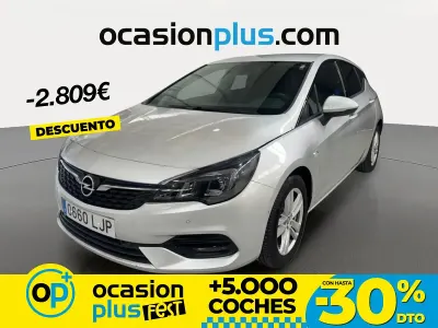 Usado Opel Astra GS Line 110 HP (80 kW) 2020 Cinzento Sedan