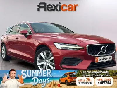 Usado Volvo V60 150 CV (110 kW) 2019 Rojo Familiar
