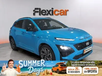 Usado Hyundai Kona N Line 120 CV (88 kW) 2023 Azul SUV
