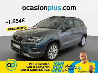 Usado Seat Ateca Style 115 CV (84 kW) 2020 Gris SUV