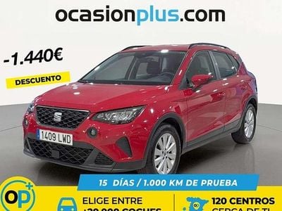 Usado Seat Arona Reference 95 CV (69 kW) 2022 Rojo SUV