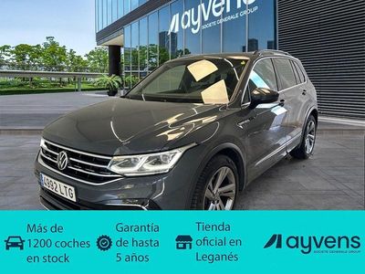 Gris Usado 2021 VW Tiguan R-line SUV | 32.600 € (Caro)