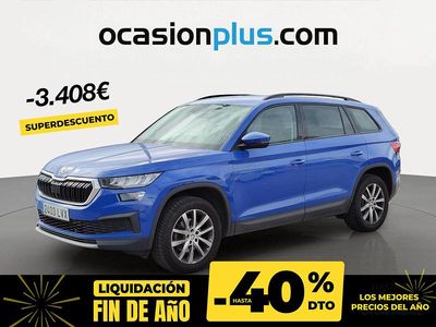 Azul Usado 2022 Skoda Kodiaq Ambition SUV | 25.390 € (Precio justo)
