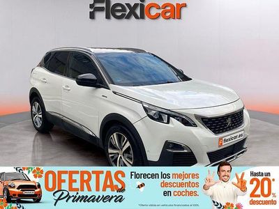 Usado Peugeot 3008 GT-line 130 CV (95 kW) 2017 Blanco SUV