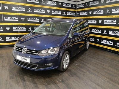 Usado VW Sharan Advance 184 CV (135 kW) 2018 Azul Monovolumen