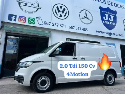 Usado VW T6.1 150 CV (110 kW) 2021 Blanco Van