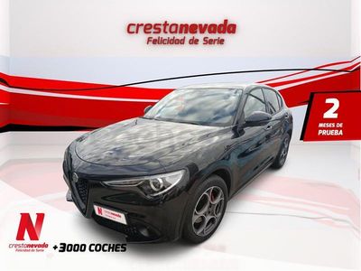 Usado Alfa Romeo Stelvio Sprint 190 CV (139 kW) 2021 Negro SUV
