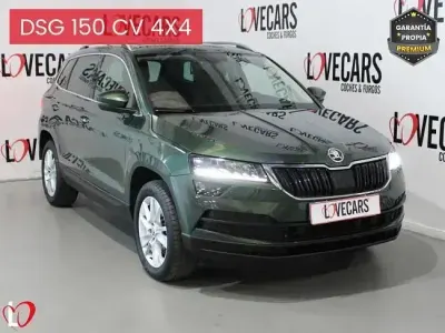 Usado Skoda Karoq Style 150 CV (110 kW) 2021 Verde SUV