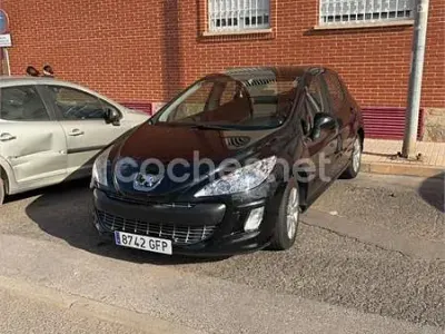 Usado Peugeot 308 Sport 110 CV (80 kW) 2008 Negro Berlina