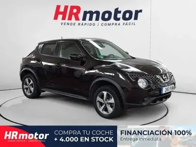 Usado Nissan Juke N-Connecta 113 CV (83 kW) 2019 Negro SUV