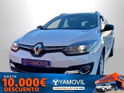Usado Renault Mégane GrandTour LIMITED 116 CV (85 kW) 2016 Blanco Familiar