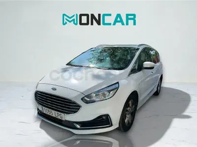 Begagnad Ford S-MAX Titanium 150 HK (110 kW) 2021 Vit Minibuss