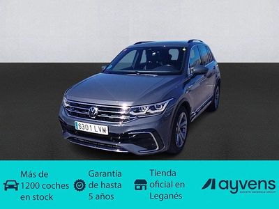 Usado VW Tiguan R-line 150 CV (110 kW) 2021 Gris SUV