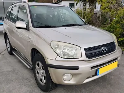 Brugt Toyota RAV4 Luna 125 HK (91 kW) 2004 Beige SUV