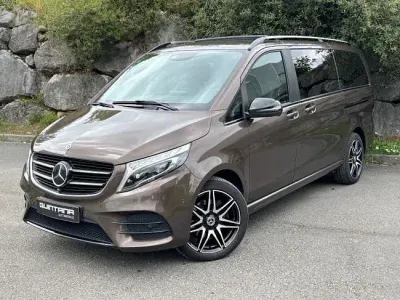 Usado Mercedes V250 Avantgarde Edition 190 CV (139 kW) 2019 Marrón Monovolumen